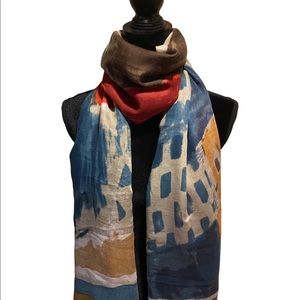 Beautiful Abstract Oblong Scarf